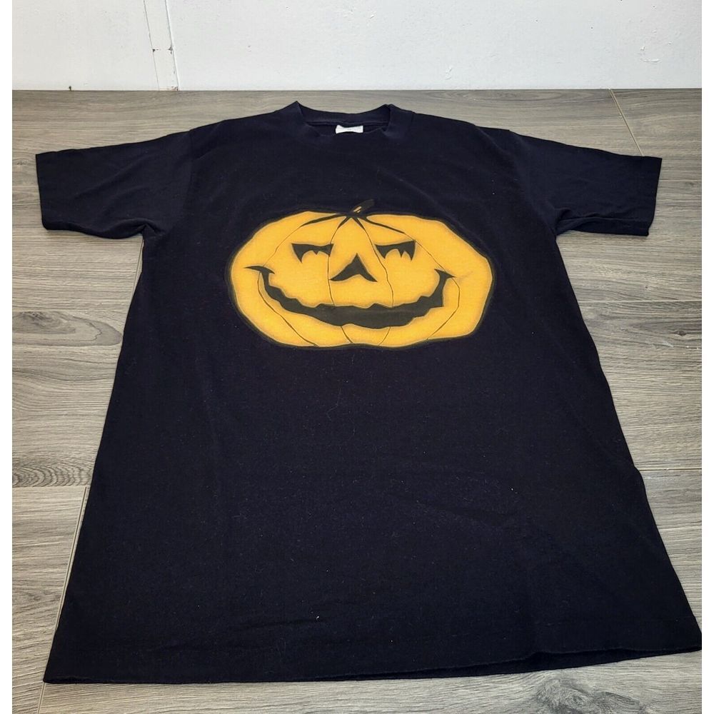 T Shirts Plus Shirt Womens Medium Black Vintage Single Stitch Made In USA‎